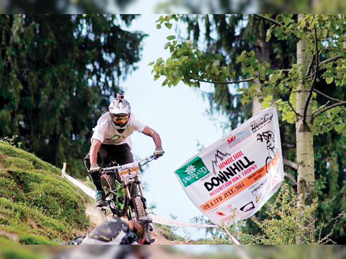 Pune boy, Piyush wins a downhill bike rally in Manali