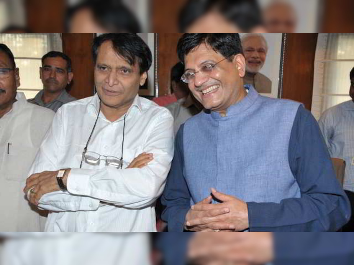 He has been mentoring for 20 years: Piyush Goyal praises Suresh Prabhu as he takes over as Railway Minister 