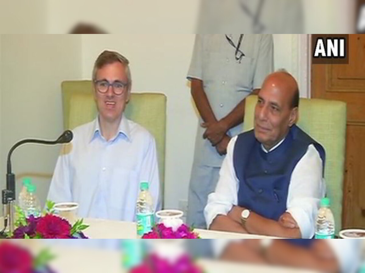 Hope PM Modi's message for J&K on I-Day implemented: Omar Abdullah tells Rajnath Singh