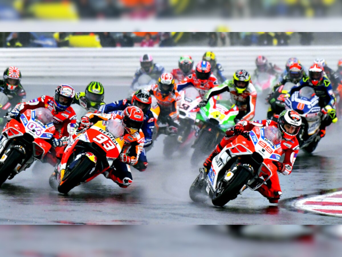 MotoGP: Marc Marquez ties at the top with wet San Marino Grand Prix win