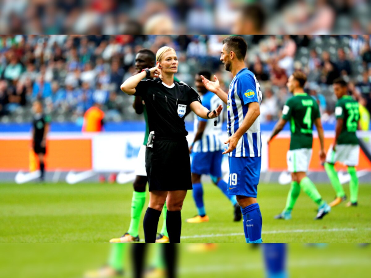 German Bibiana Steinhaus becomes first female referee in Europe's top football leagues