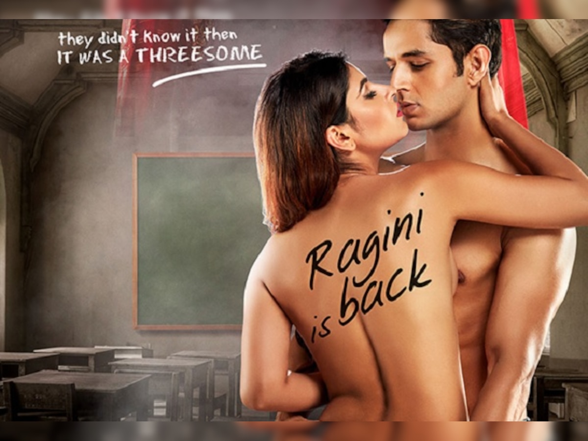 Ragini MMS Returns: Topless Karishma Sharma and Siddharth Gupta get raunchy in the poster of ALT Balaji web series