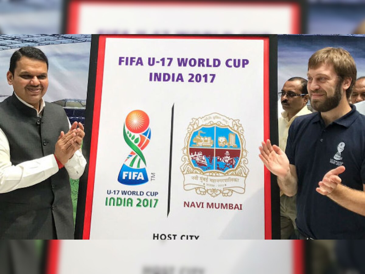FIFA U-17 World Cup: Maharashtra CM launches host city logo for Navi Mumbai