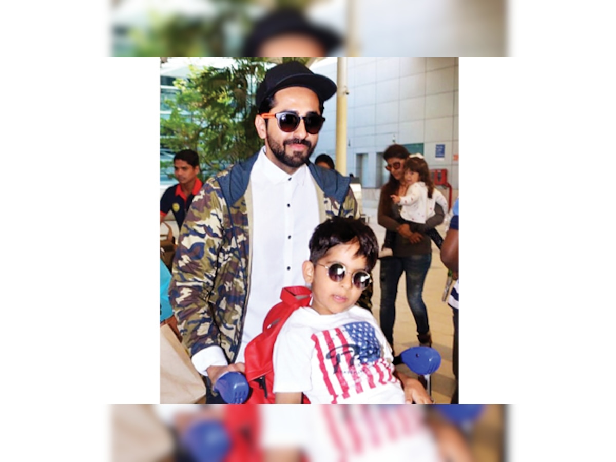 Like father, like son: Ayushmann Khurrana's son joins him in learning piano 