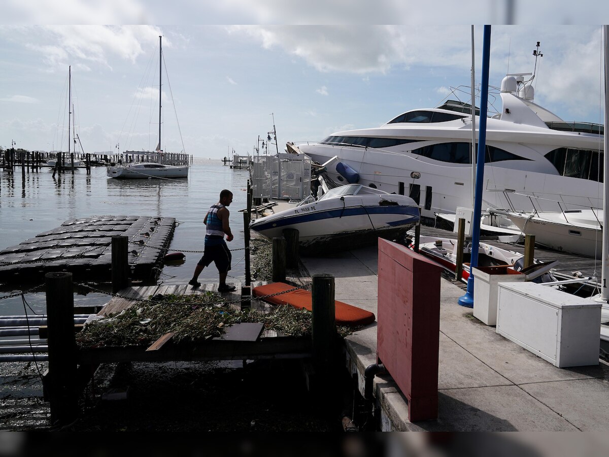 Now a topical storm, Irma's winds continue to have hurricane-like effect in Florida