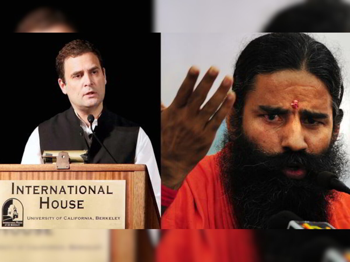 I have nothing to say to those without vision: Baba Ramdev on Rahul Gandhi's 'right-wing remark'