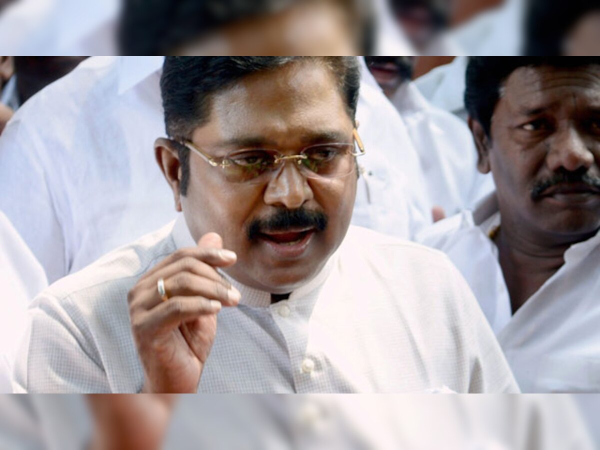 'If you have guts, let's face fresh polls,' Dhinakaran dares united AIADMK camp 