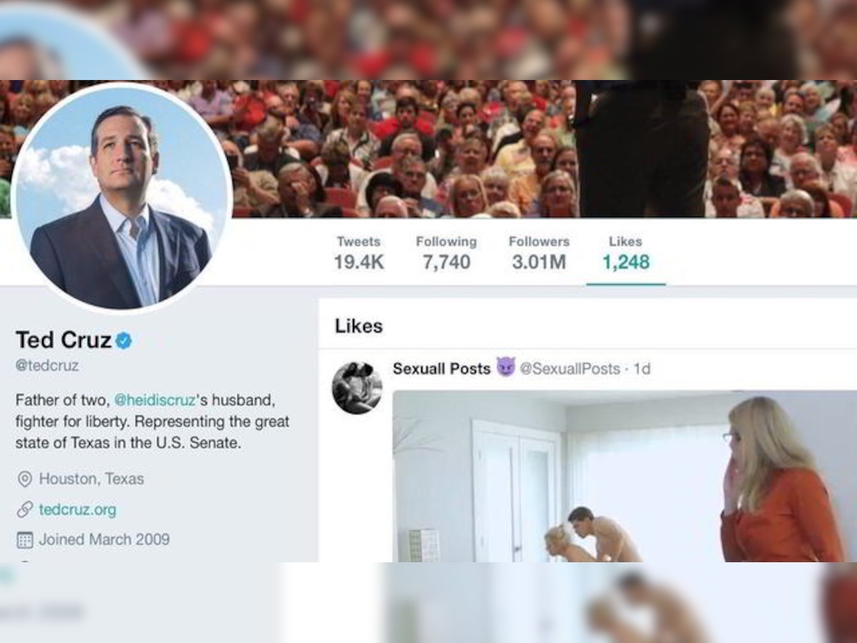 Ted Cruz was caught watching porn on Twitter and the internet can't keep calm!
