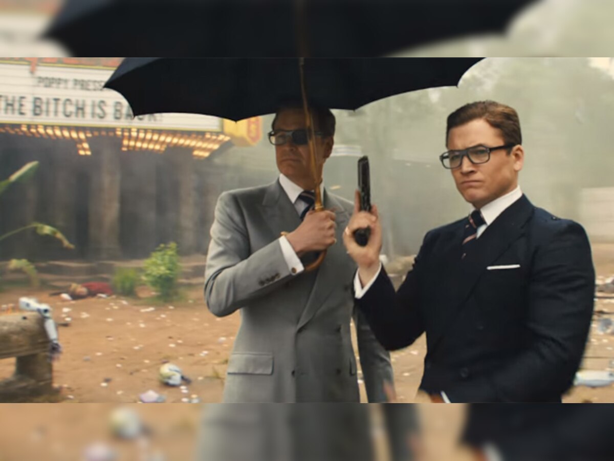 Taron Egerton likes hanging out with his 'Kingsman: The Golden Circle' co-star Colin Firth