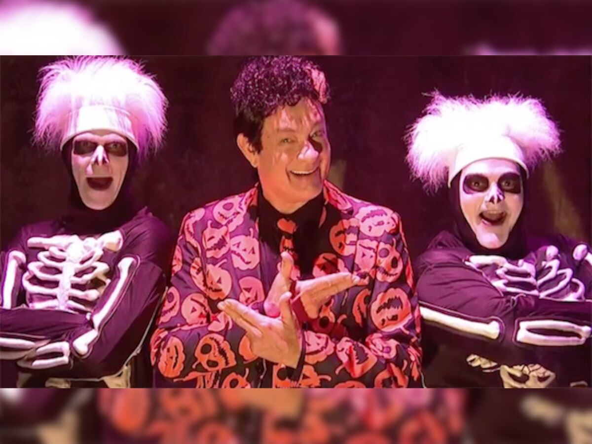 'Any Questions?' Tom Hanks teases the return of David S Pumpkins to SNL
