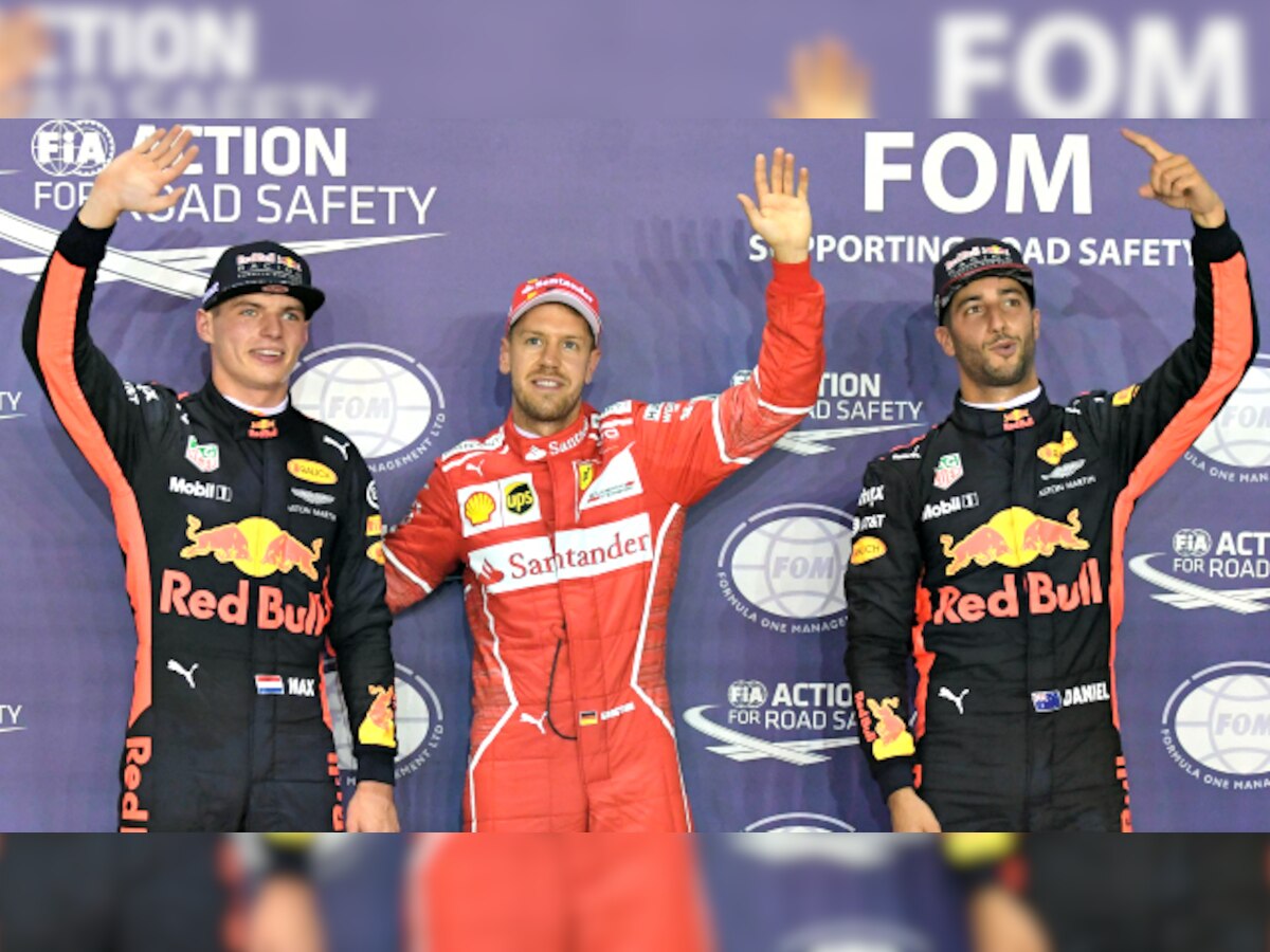 Formula 1 | Singapore GP: Ferrari's Sebastian Vettel grabs pole, Lewis Hamilton to start in fifth