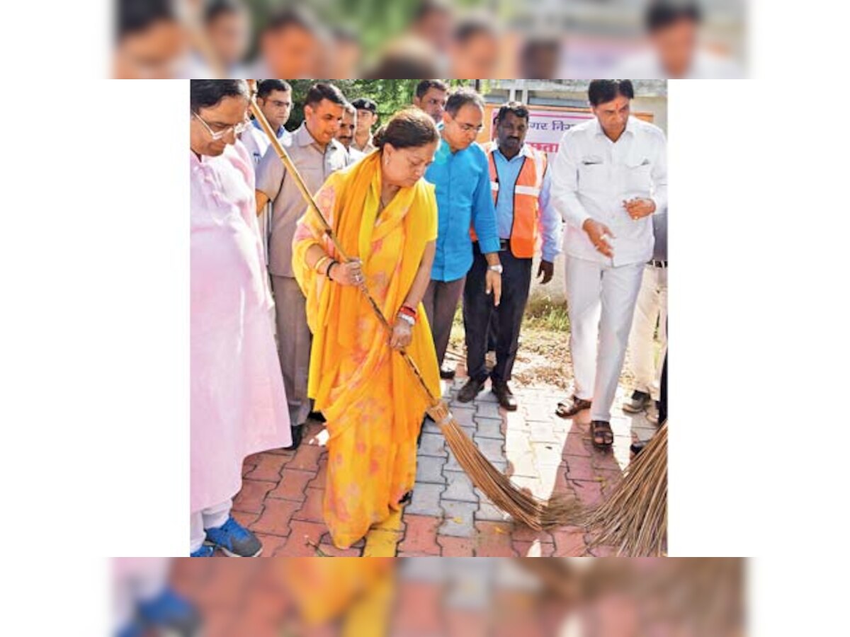 Vasundhara Raje experiences burnout, yet performs duties