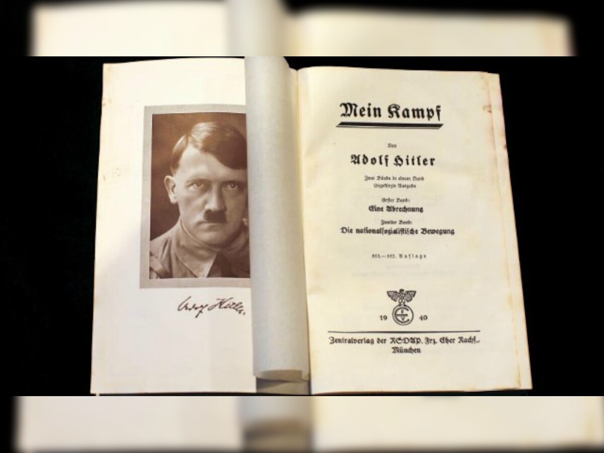 Adolf Hitler-autographed 'Mein Kampf' auctioned for $13,000 