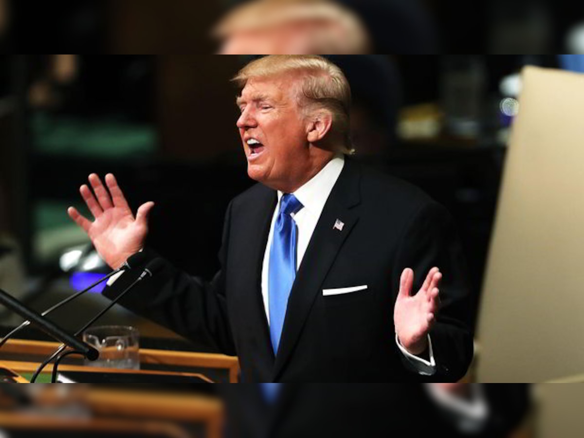 Twitter goes ballistic over Trump's Rocket Man speech at UNGA slamming Kim Jong-un