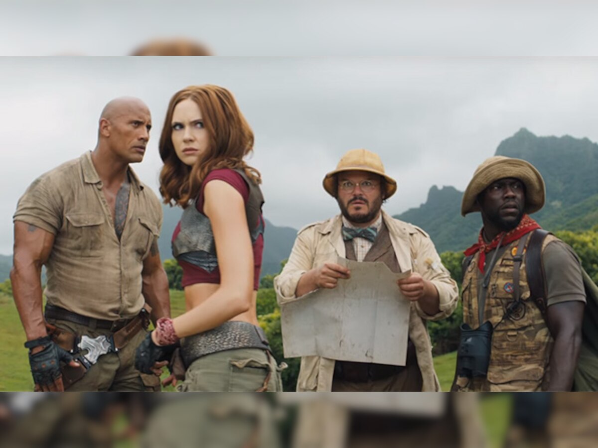 WATCH: Dwayne 'The Rock' Johnson & Co get on adventurous ride in new trailer for 'Jumanji: Welcome to the Jungle'