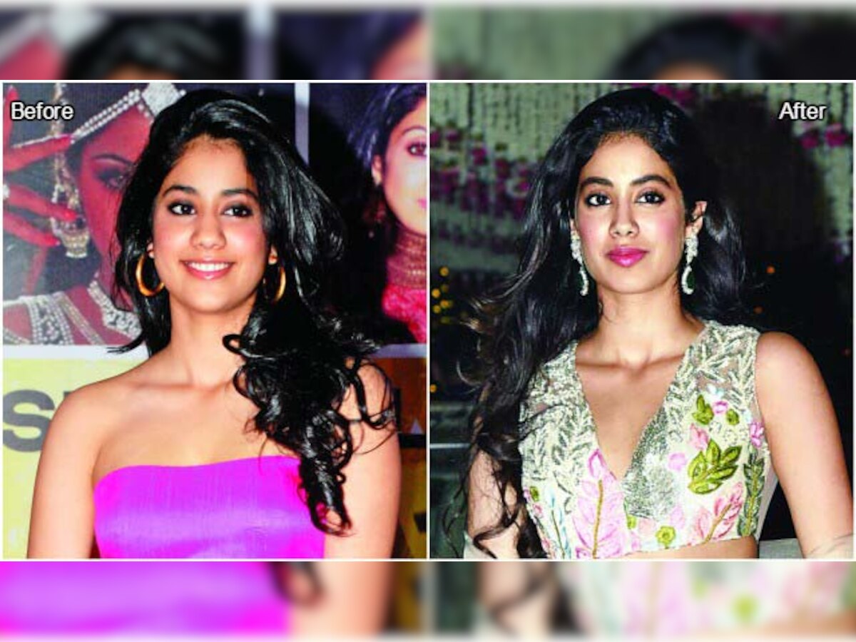 Has Sridevi's daughter Janvi gone under the knife to get a makeover?