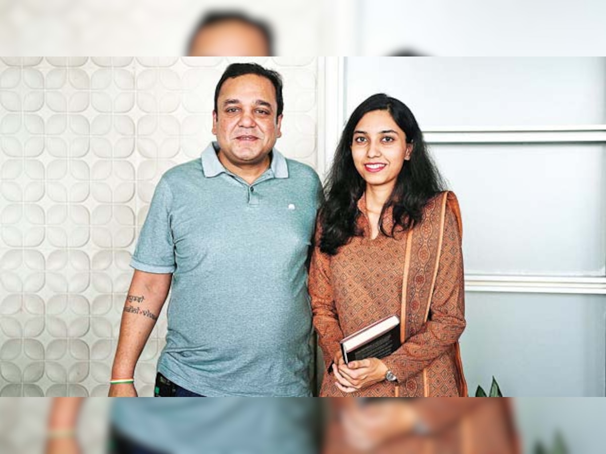 Zeel CEO meets his millionth Twitter follower, gifts her 'Z Factor' book