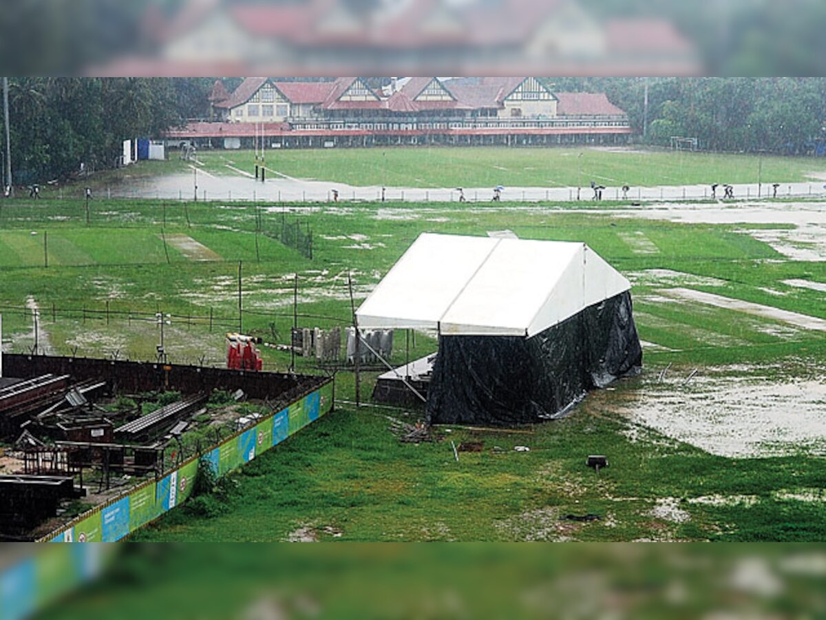 Rains dampen Azad Maidan Ramleela zeal