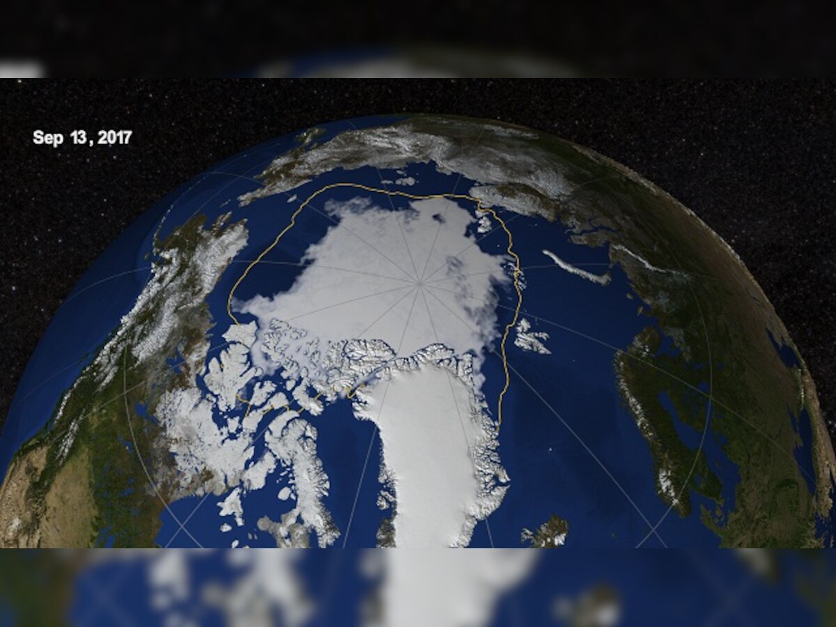 Arctic sea ice extent eighth lowest on record, says NASA