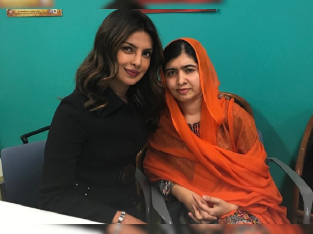 Priyanka Chopra shares her fan girl moment with Nobel Peace Laureate Malala Yousafzai