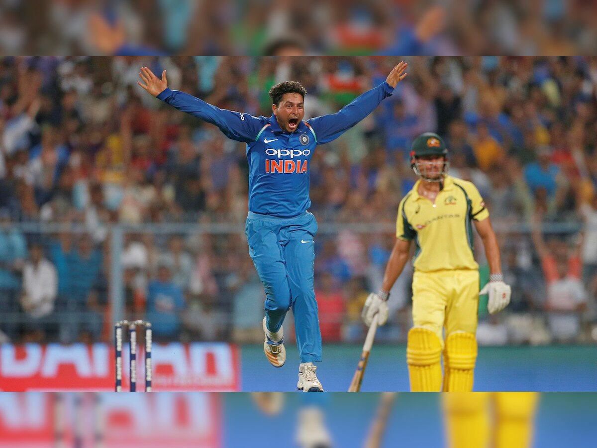 India vs Australia, 2nd ODI: Kuldeep Yadav hat-trick helps hosts take 2-0 lead