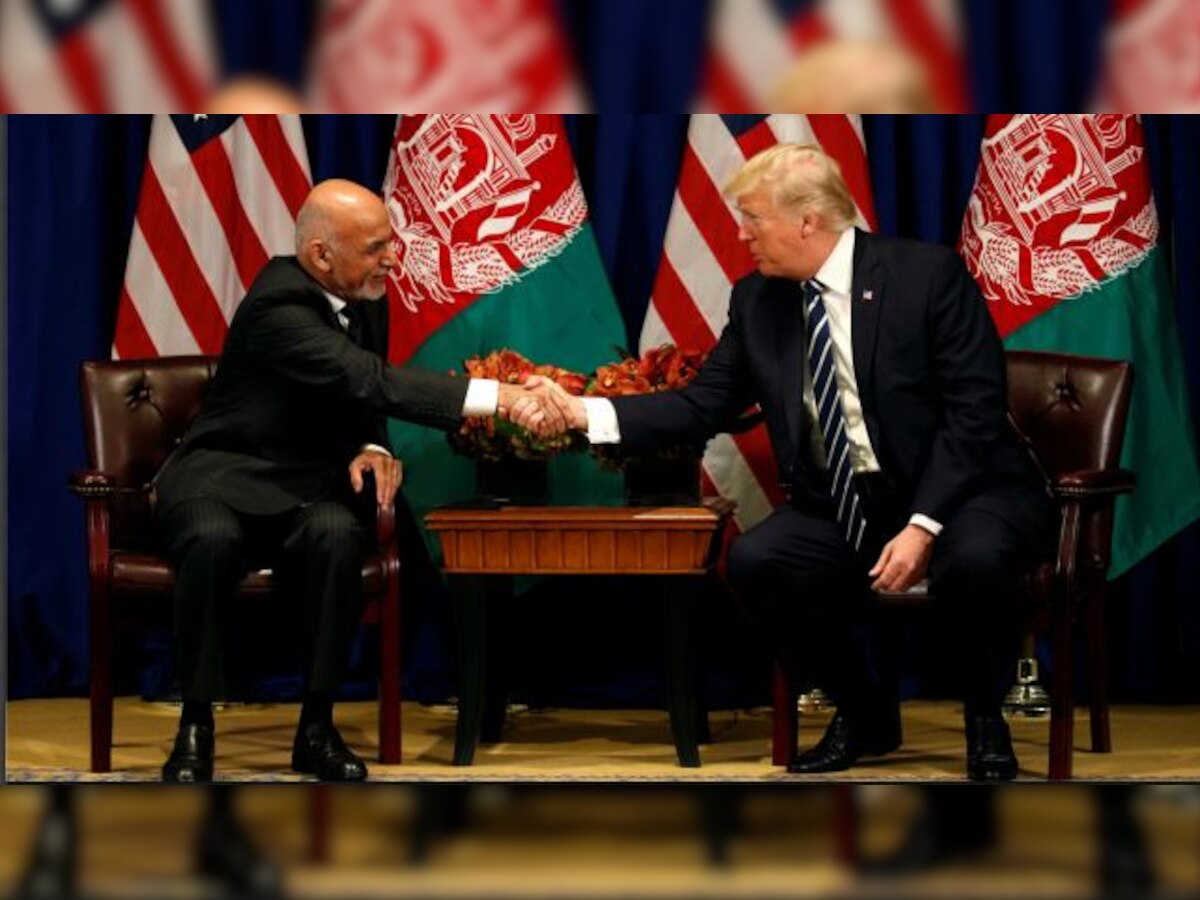 Victory within sight: Afghan President Ghani at meeting with Trump