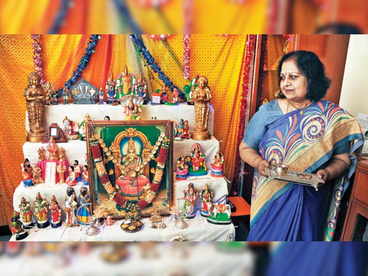 City Tamilians observe Golu Padi on Navaratri