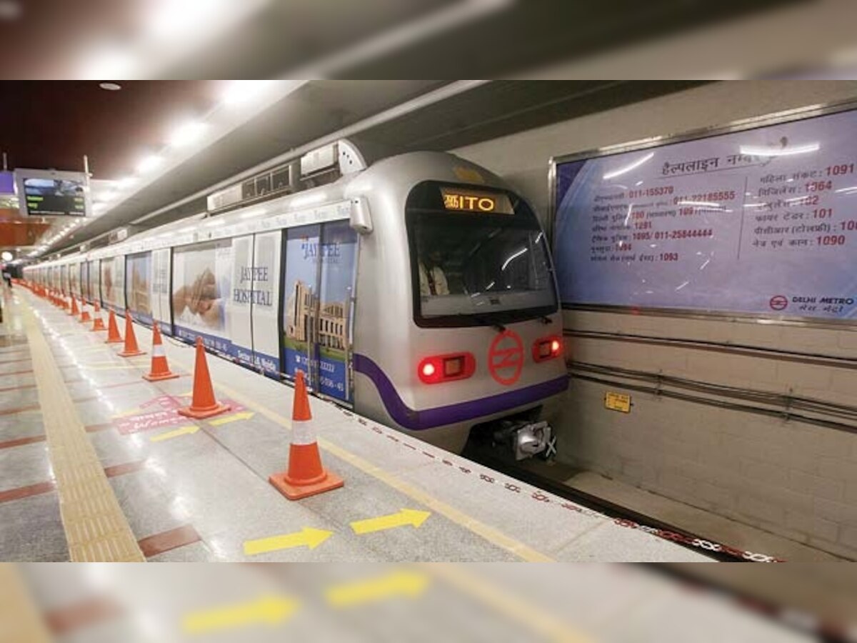 Delhi metro starts full signalling trials of driverless trains on Pink Line