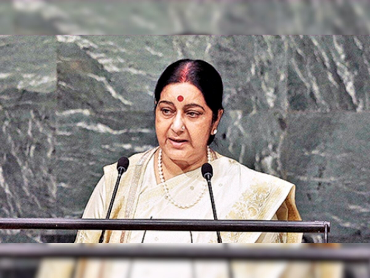 'Terroristan' Pakistan & climate change likely to be Swaraj's focus in UN address