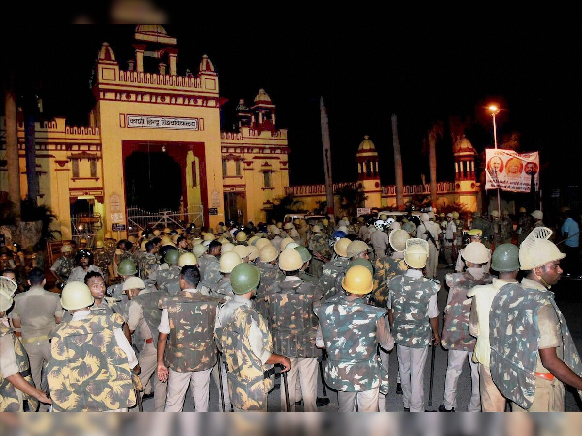 BHU molestation case: University calls protest work of 'anti-nationals' who want to malign institution