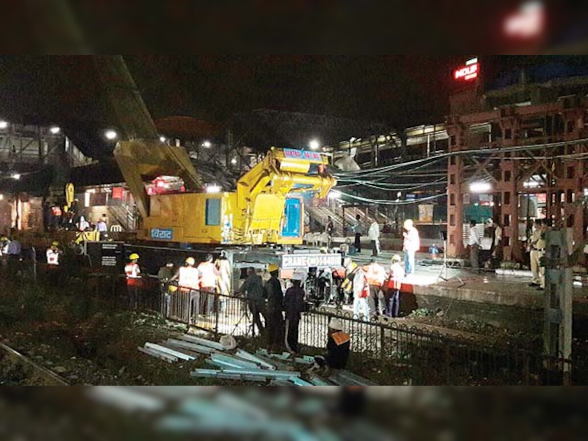 All-connecting FOB in Thane gets new girder