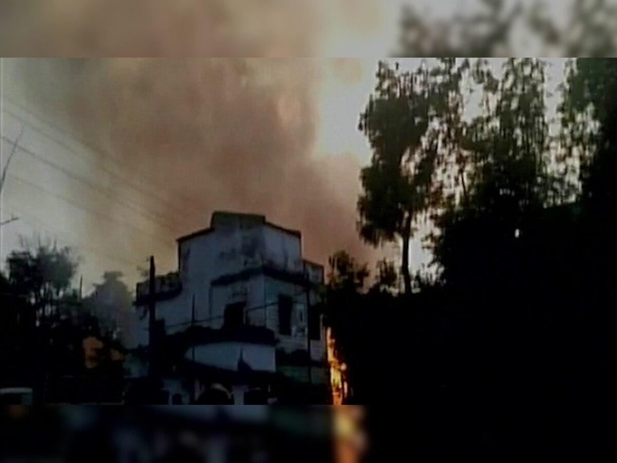 Jharkhand: Eight killed, 25 wounded in fire at illegal firecracker factory