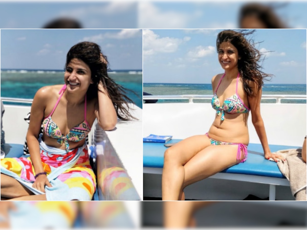 'Lipstick Under My Burkha' actress Aahana Kumra shuts down trolls fat shaming her bikini pics in the best way ever!