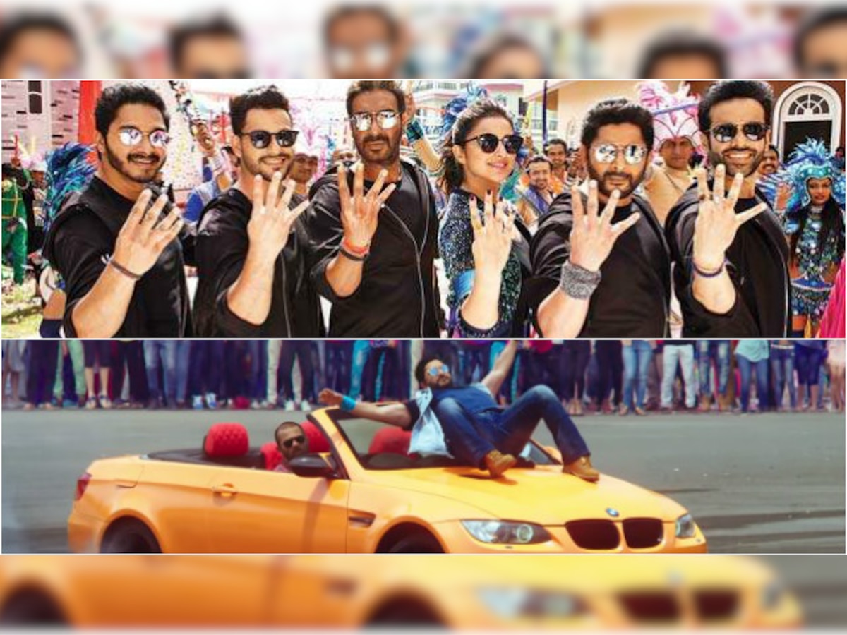 Did you spot Rohit Shetty in the 'Golmaal Again' title track?