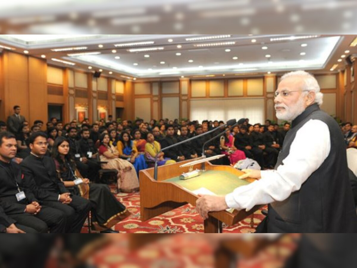 PM Modi addressing IAS officers: 'Work to create India of dreams of freedom fighters'  