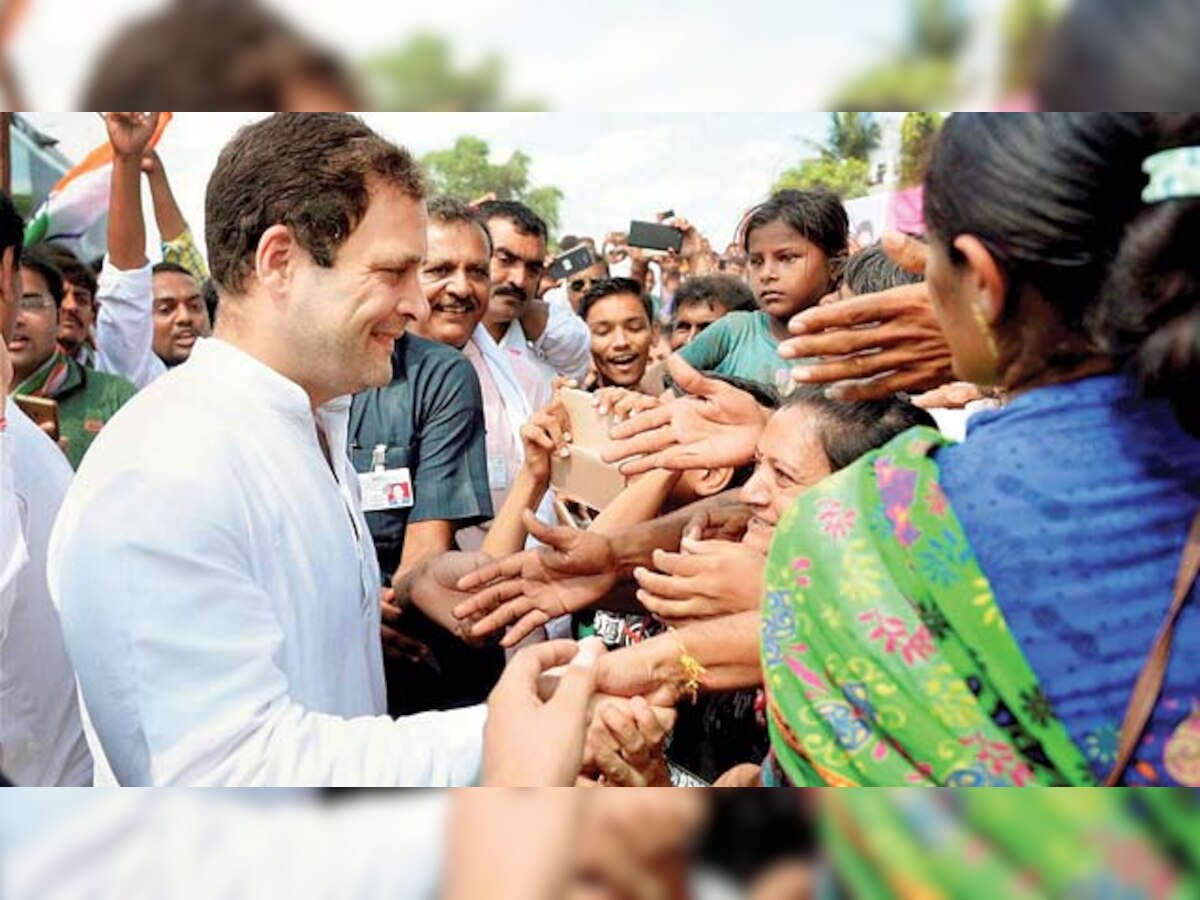 On Day 2, Rahul Gandhi invokes Sardar, continues to attack Modi