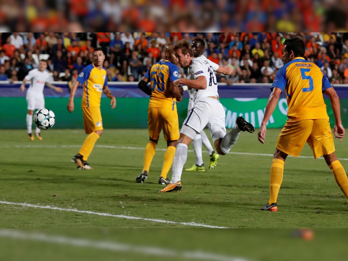 WATCH | Champions League: Tottenham Hotspur cruise as Harry Kane nets hat-trick against Apoel
