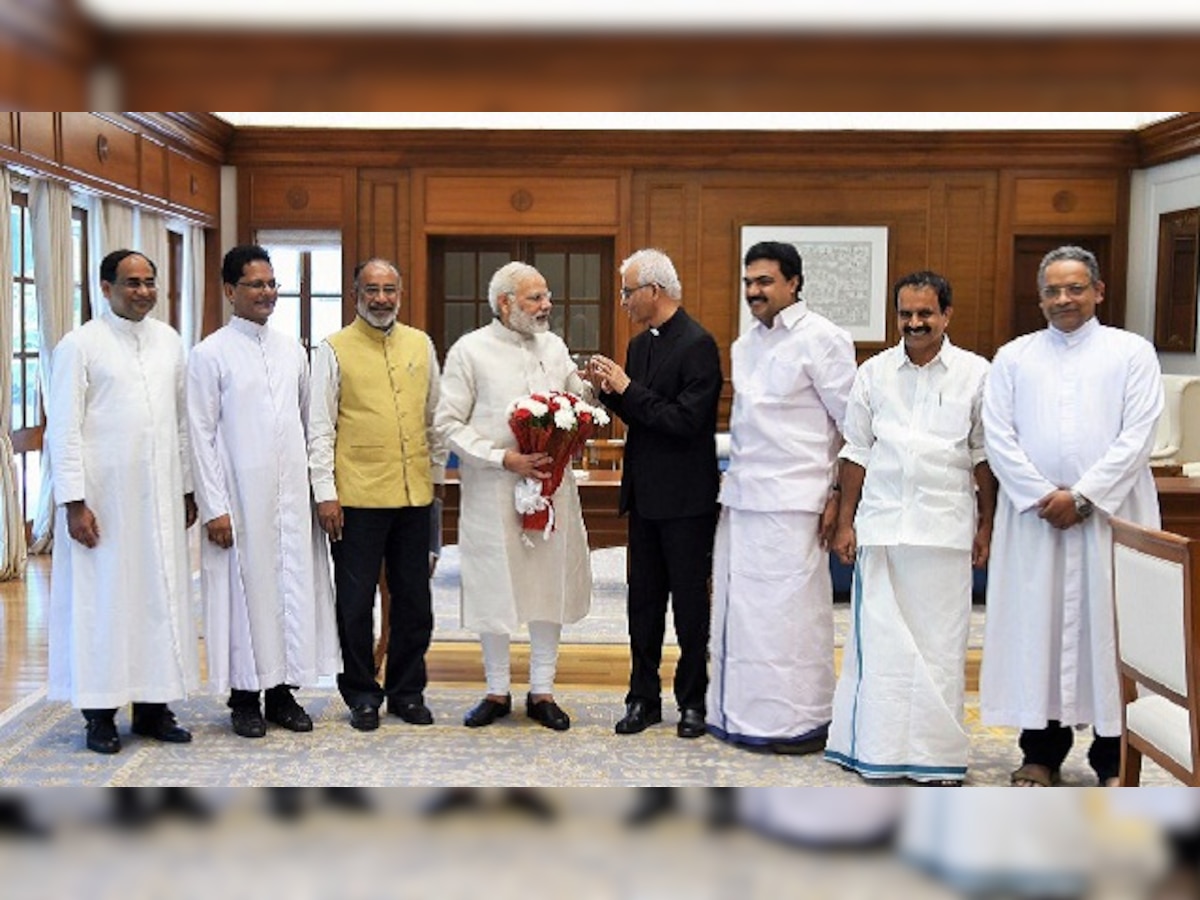 Kerala priest Father Tom Uzhunnalil meets PM Modi, was rescued from ISIS captivity