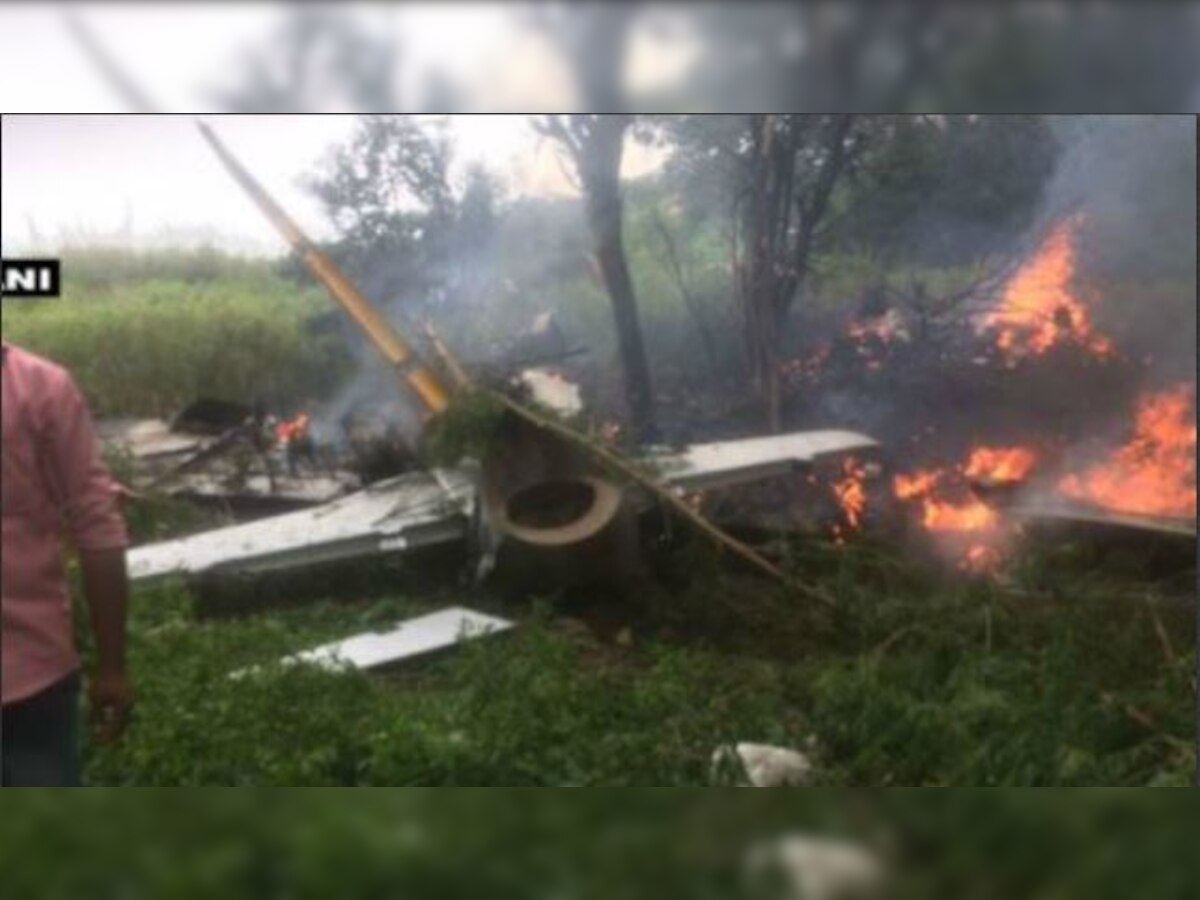 Telangana: IAF trainee aircraft crashes in Keesara