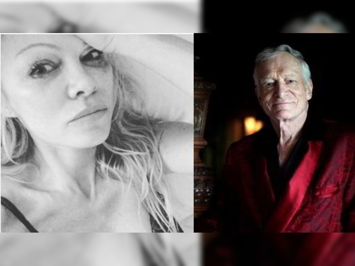 'I will miss your everything': Watch Pamela Anderson pay an emotional tribute to Hugh Hefner 