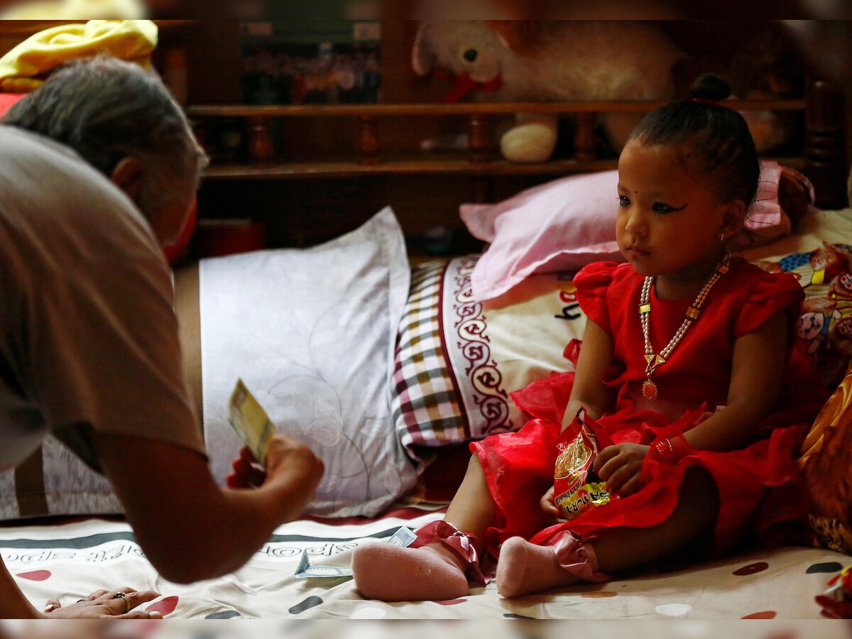 Nepal: Toddler anointed as 'living goddess' of Kathmandu; will live in palace until she attains puberty