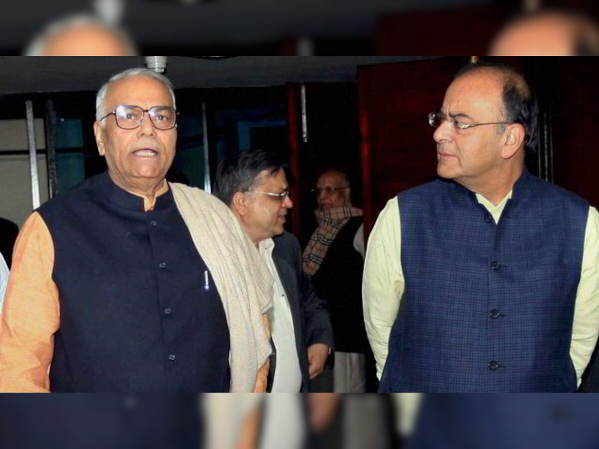 Watch: Arun Jaitley launches blistering attack on Yashwant Sinha, calls him a job applicant at 80