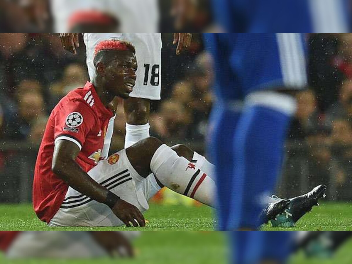 Paul Pogba out long-term with injury, says Manchester United manager Jose Mourinho