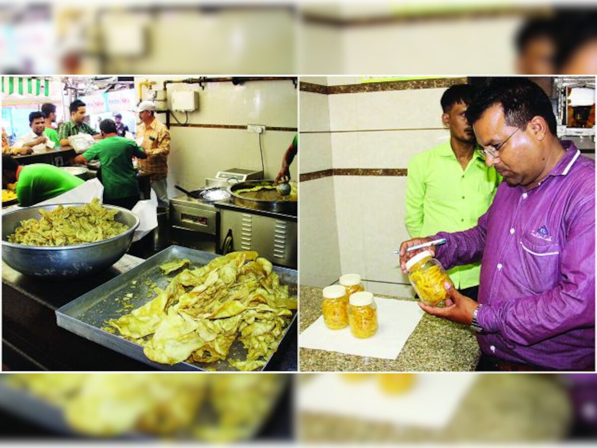 AMC collects fafda, jalebi samples ahead of Dusshera