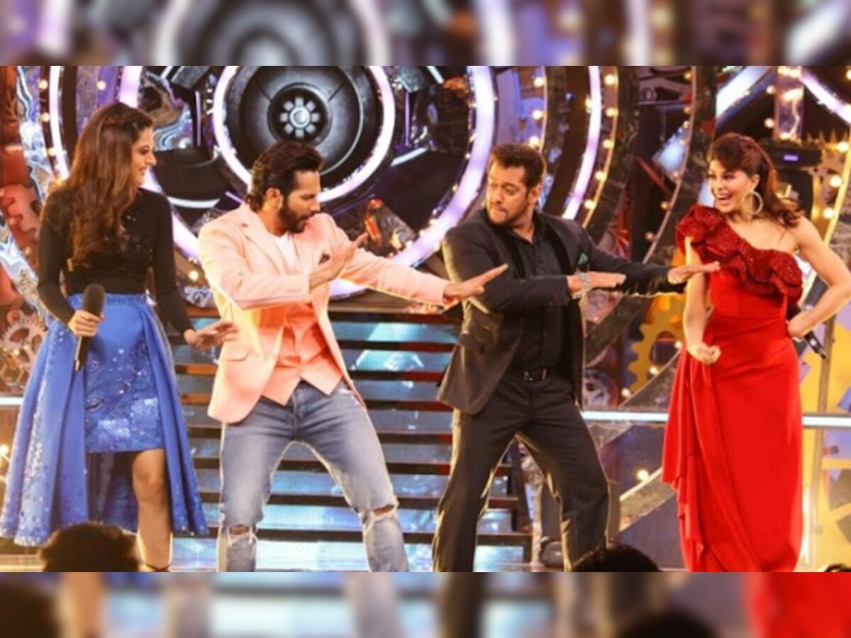 Bigg Boss 11 Grand Premiere: Check out the FIRST pic of Salman Khan, Varun Dhawan and team 'Judwaa 2' on the sets