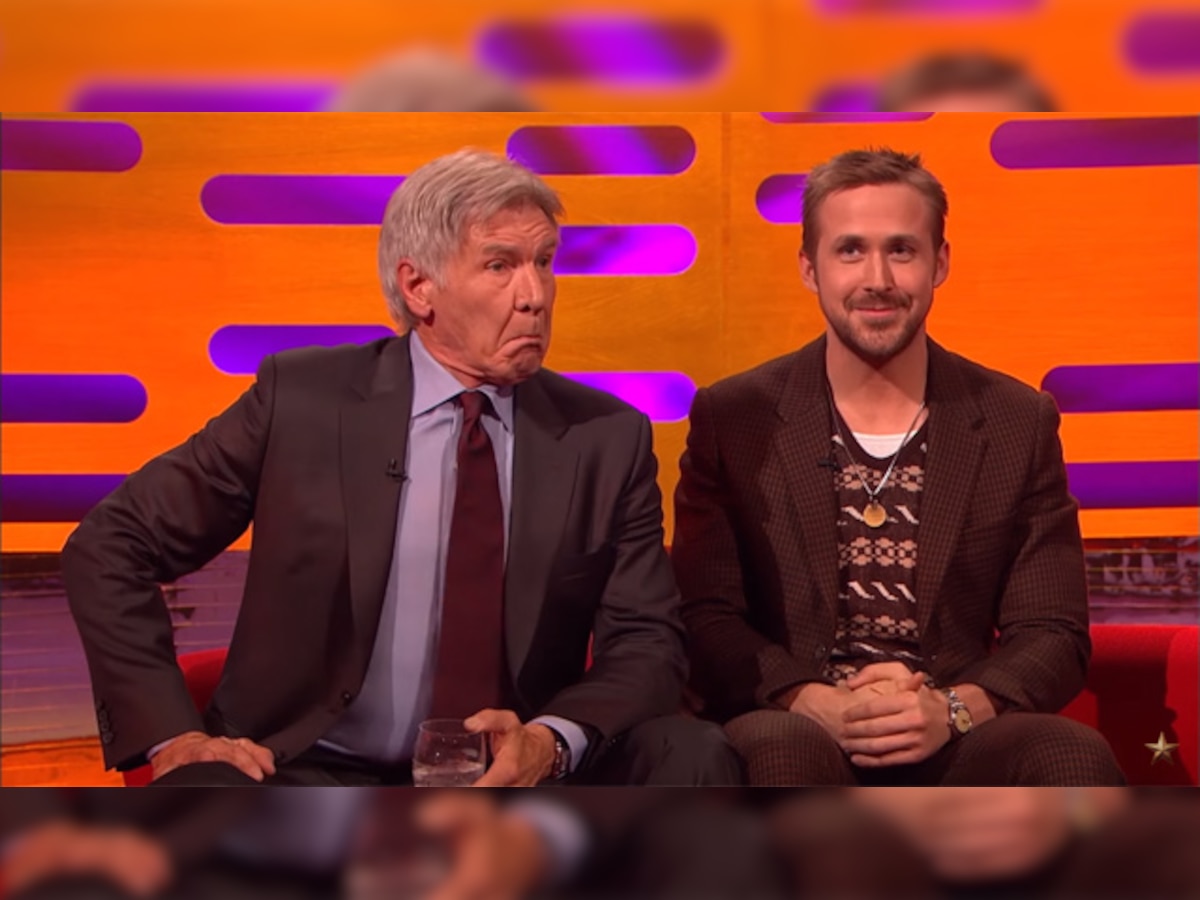 Ryan Gosling and Harrison Ford Drink Their Way Through an Interview