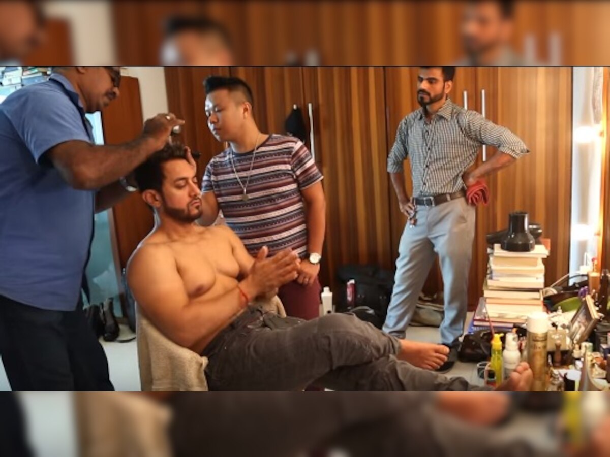 WATCH: This behind-the-scenes video reveales how Aamir Khan becomes 'Shakti Kumaarr' in 'Secret Superstar'