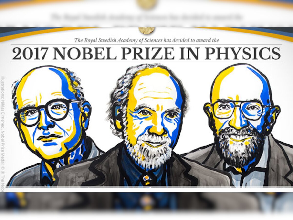 Nobel Prize in Physics 2017 awarded to Weiss, Barish and Thorne for observation of gravitational waves