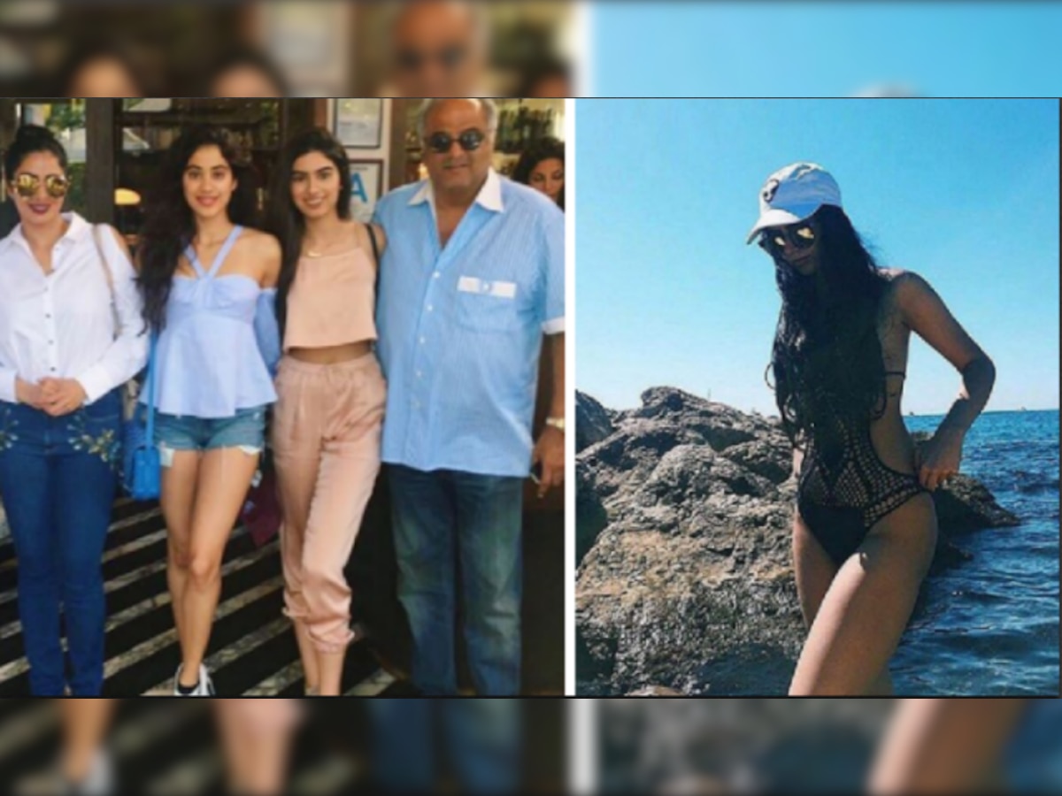 See pics: Sridevi's daughter Khushi Kapoor bikini pictures prove she is another star in the making