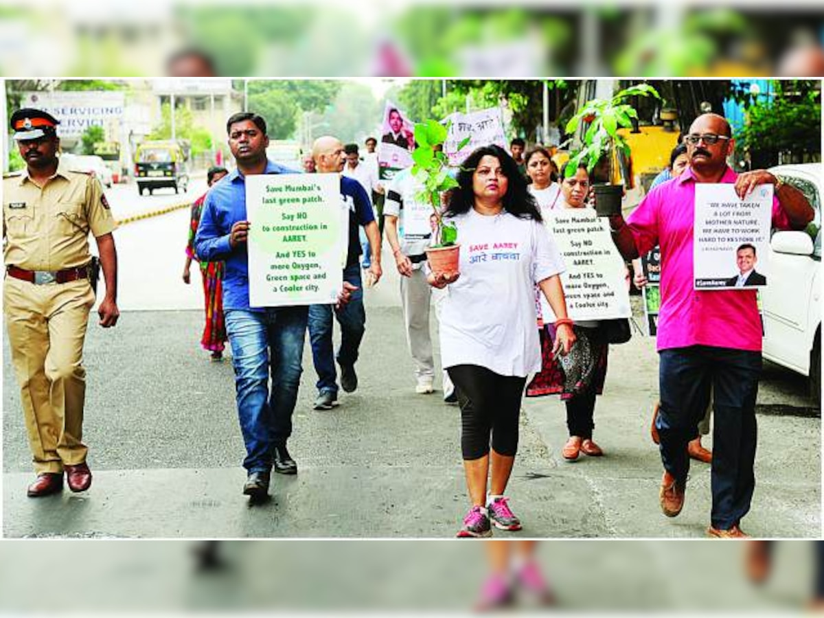 Aarey colony activists file police complaint against MMRC